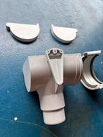 Pvc gootstukken standaard mastgoot grijs/wit, Doe-het-zelf en Verbouw, Buizen en Afvoer, Pvc, Ophalen of Verzenden, Zo goed als nieuw