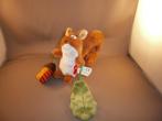 sigikid eekhoorn bruin met blad groen eikel gestipt/streepje, Kinderen en Baby's, Speelgoed | Knuffels en Pluche, Ophalen of Verzenden