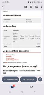 5 kaartjes te koop voor jansmit, Tickets en Kaartjes, Drie personen of meer, Overige soorten, Overige typen