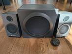 Logitech Z333 PC Speakers met Subwoofer, Audio, Tv en Foto, Luidsprekers, Gebruikt, Minder dan 60 watt, Front, Rear of Stereo speakers