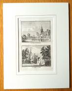 2 etsen, 1745, de Beijer Nigtevecht en Nederhorst den Berg., Antiek en Kunst, Ophalen of Verzenden