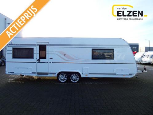 Tabbert Puccini 685 DF Model 2025, incl. opties, Caravans en Kamperen, Caravans, Bedrijf, tot en met 4, 1500 - 2000 kg, Rondzit