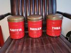 Oude voorraadbussen set, Huis en Inrichting, Keuken | Keukenbenodigdheden, Ophalen of Verzenden, Gebruikt