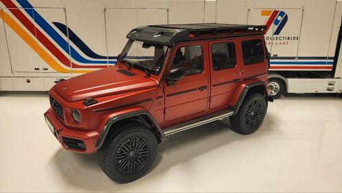 NZG Mercedes-AMG G63 4x4 Matt Red Dealer Edition 1/12, Hobby en Vrije tijd, Modelauto's | 1:5 tot 1:12, Zo goed als nieuw, Auto