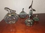 Set met  glazen Fruit decoratie  + foto lijstje zelfde stijl, Huis en Inrichting, Ophalen of Verzenden, Gebruikt