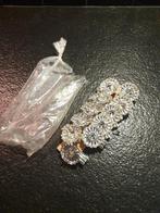 Oude kaarsenhouders kerstboom, vintage kerstversiering, Diversen, Kerst, Ophalen of Verzenden