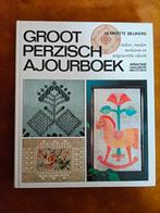 GROOT PERZISCH AJOURBOEK, steken, randen, motieven etc., Boeken, Hobby en Vrije tijd, Ophalen of Verzenden, Zo goed als nieuw