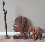 Afrikaans houtsnijwerk, Antiek en Kunst, Ophalen of Verzenden