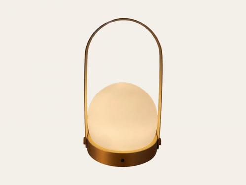 Menu Carrie Led bij TheReSales, Huis en Inrichting, Lampen | Tafellampen, Zo goed als nieuw, Minder dan 50 cm, Glas, Metaal, Ophalen of Verzenden
