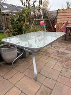 Gratis tuintafel, Ophalen of Verzenden, Gebruikt, Rechthoekig, Aluminium
