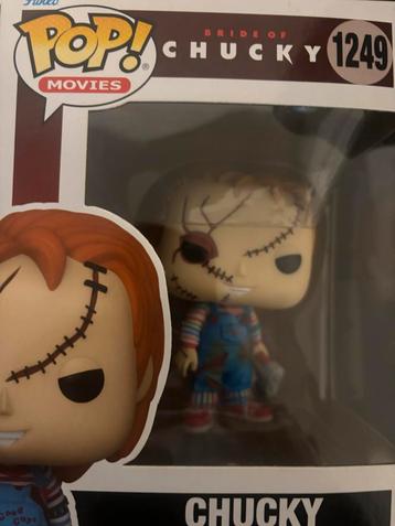 Funko Pop! Movies: Bride of Chucky - Chucky #1249 beschikbaar voor biedingen