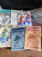 Retro bladmuziek gitaar en accordeon ( in 1 koop samen ), Muziek en Instrumenten, Bladmuziek, Ophalen