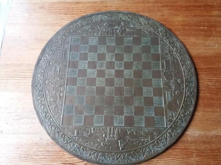 Kunstzinnig Dambord, Antiek en Kunst, Kunst | Designobjecten, Ophalen of Verzenden