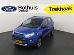 Ford EcoSport EcoBoost 125PK Titanium | Trekhaak I Climate c, Euro 5, Gebruikt, Ecosport, Blauw