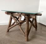 Rivièra Maison salon / bijzet tafeltjes set Hout, Huis en Inrichting, Tafels | Bijzettafels, Ophalen, Minder dan 45 cm, Minder dan 55 cm