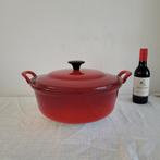 Cousances le creuset gietijzer emaille braadpan pan sauspan, Ophalen of Verzenden, Zo goed als nieuw, Koekenpan of Braadpan, Gietijzer