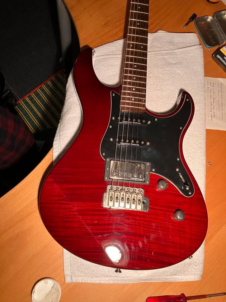 Yamaha Pacifica 612 VII FM Root Beer - limted edition model, Muziek en Instrumenten, Snaarinstrumenten | Gitaren | Elektrisch