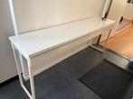 Ikea bureau/side table, Huis en Inrichting, Tafels | Sidetables, Ophalen, Gebruikt, Metaal, 150 tot 200 cm