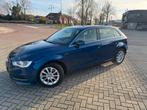 Audi A3 1.4TFSI G-tron 81KW SB S-tro 2014 Blauw, Auto's, Stof, Zwart, 4 cilinders, CNG (Aardgas)