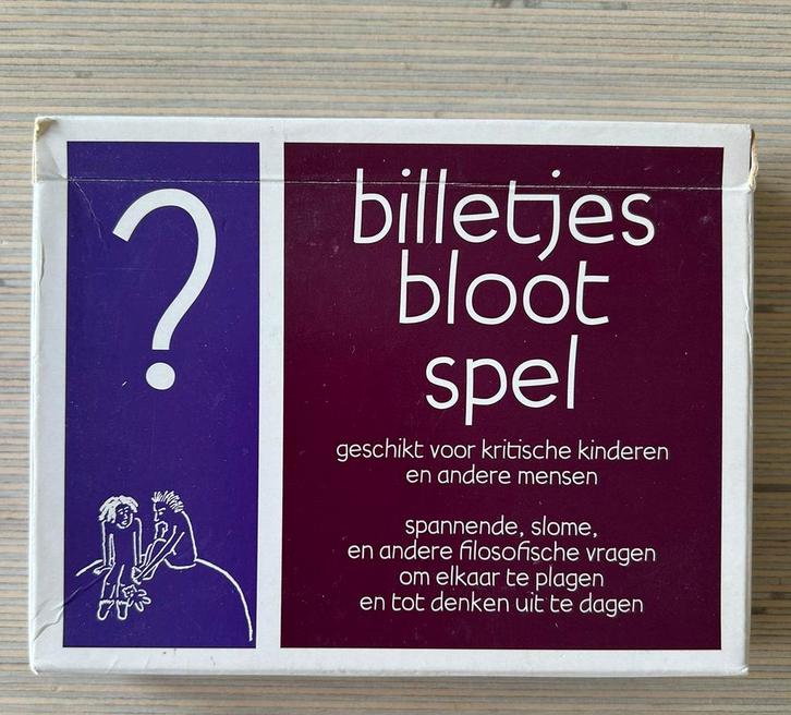 Billetjes bloot spel, Boeken, Hobby en Vrije tijd, Zo goed als nieuw, Ophalen of Verzenden