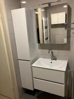 Badkamer meubel, Huis en Inrichting, Badkamer | Badkamermeubels, Ophalen, (Half)hoge kast, Minder dan 50 cm, Zo goed als nieuw