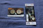 Holland coin fair coincard 2023 Johannes Vermeer nr 3221, Ophalen of Verzenden, Koningin Beatrix, Euro's, Losse munt