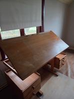 Tekentafel, Ophalen, In hoogte verstelbaar