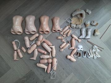 hobby poppen zelf maken onderdelen accessoires beschikbaar voor biedingen