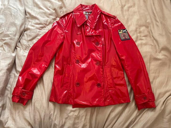 Nieuwe rode jas/parka van Scapa., Kleding | Dames, Jasjes, Kostuums en Pakken, Nieuw, Jasje, Maat 38/40 (M), Rood, Ophalen of Verzenden