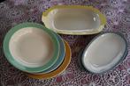 Pastel servies P.Regout o.a. borden, Antiek en Kunst, Antiek | Servies los, Ophalen of Verzenden
