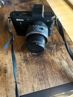 Nikon1 v1 zwart, Ophalen of Verzenden, Zo goed als nieuw, Spiegelreflex, Overige Merken