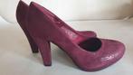 Fabulous fabs burgundy mt 36, 37, 38, 39, 40 en 41, Pumps, Overige kleuren, Nieuw, Fabulous fabs