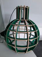 Hanglamp Globe  kleur groen  diameter 50 cm, Huis en Inrichting, Lampen | Hanglampen, Zo goed als nieuw, Ophalen