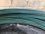 Groen geplastificeerd draad, 20 meter of meer, Draad, Zo goed als nieuw, Ophalen