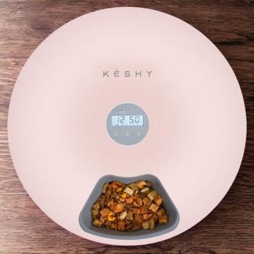 Keshy Automatische Voerbak – Kat/Hond – 6 Maaltijden – USB beschikbaar voor biedingen