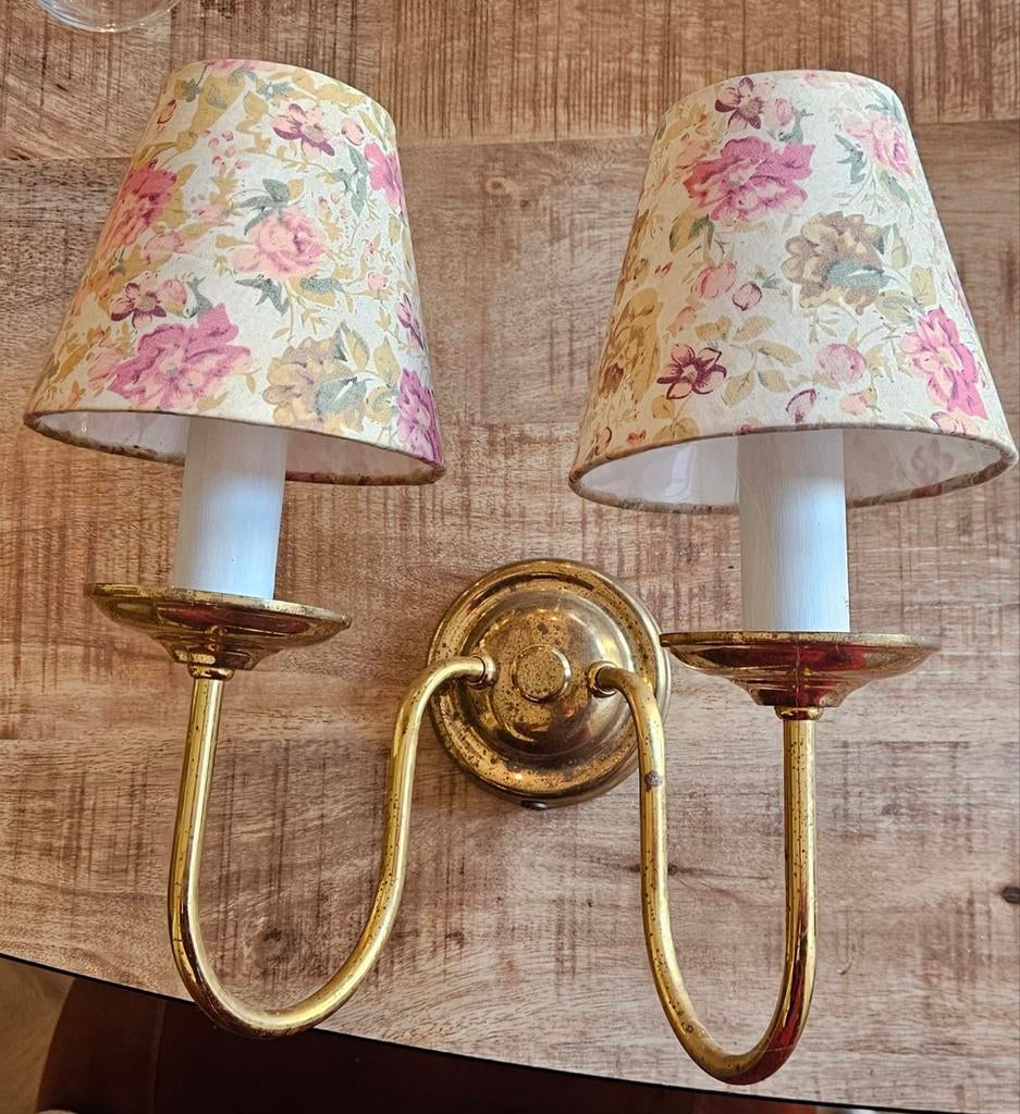 Vintage wandlampjes, Ophalen