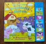 Boerderijdieren Geluidenboek, Ophalen of Verzenden, Zo goed als nieuw, Uitklap-, Voel- of Ontdekboek, 1 tot 2 jaar