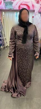 Dames Abiye Abaya Galajurk Maat 52 Zo goed als Nieuw, Kleding | Dames, Gelegenheidskleding, Ophalen of Verzenden, Zo goed als nieuw