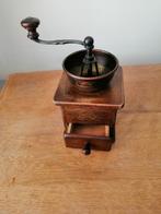 Antieke houten koffiemolen, Antiek en Kunst, Ophalen of Verzenden