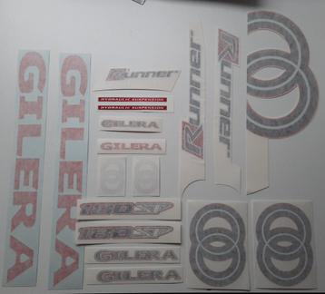 Stickerset Gilera Runner SP Pro compleet 50 en 180 beschikbaar voor biedingen