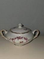 Suikerpot met roze roosjes, Ophalen of Verzenden