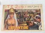 L'ATLANTIDE  filmposter  36-54 cm   Used, Verzamelen, Posters, Ophalen of Verzenden, Gebruikt, Deurposter of groter, Film en Tv
