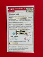 Voordeelbon 10 Thermae 2000 €14,50 korting p.p., Drie personen of meer, Kortingsbon, Spa of Sauna