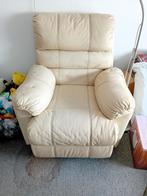 Luie stoel, Huis en Inrichting, Ophalen, Gebruikt, Eenpersoons, Leer
