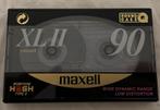 Maxell XLII 90 Cassettebandje - Onbespeeld, Cd's en Dvd's, Cassettebandjes, Overige genres, 1 bandje, Ophalen of Verzenden, Zo goed als nieuw