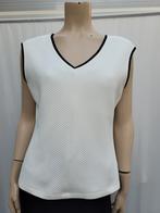 Vanilia top wit struc maat 40, Maat 38/40 (M), Vanilia, Wit, Ophalen of Verzenden