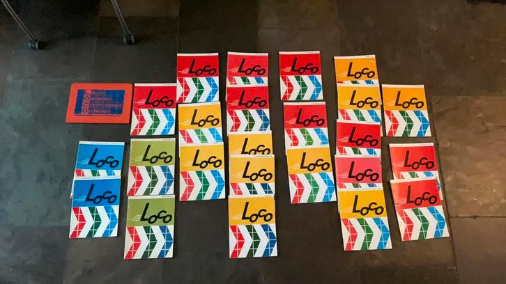 Loco met boekjes vintage, Kinderen en Baby's, Speelgoed | Educatief en Creatief, Gebruikt, Ophalen of Verzenden