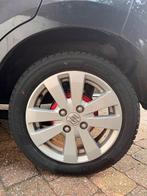 Lichtmetalen velgen 14 inch Suzuki met all season banden, Auto-onderdelen, Banden en Velgen, Ophalen, Gebruikt