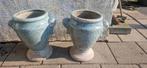 Set van 2 sierlijke bloempotten, Ophalen, Tuin, Gebruikt, Minder dan 60 cm