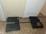 PT Essentials CROSSFIT PRO Bumperplate Halterset 170 kg, Ophalen, Zo goed als nieuw, Benen, Halterset